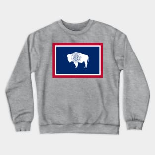 Flag of Wyoming Crewneck Sweatshirt